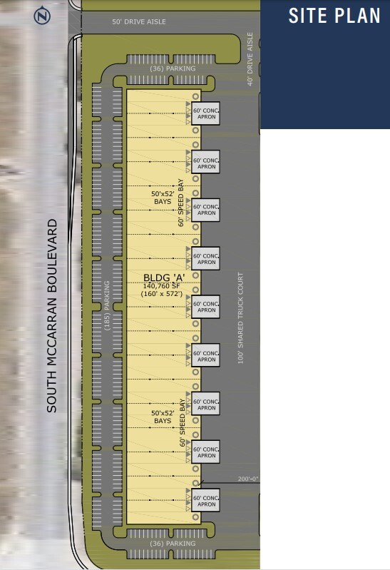 3010 Airway Dr, Reno, NV à louer Plan de site– Image 1 sur 10