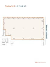 1100 Connecticut Ave NW, Washington, DC à louer Plan d’étage– Image 1 sur 2