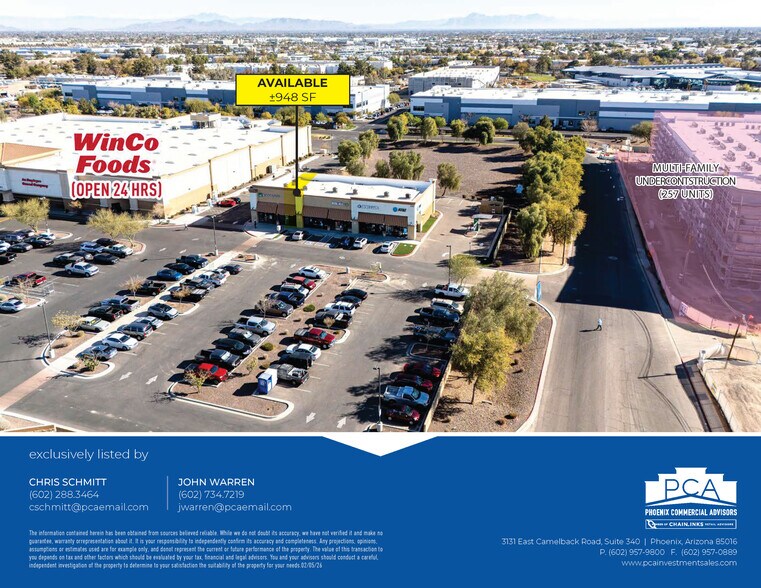 Country Club Dr & Baseline Rd SSEC, Gilbert, AZ à louer - Photo principale – Image 1 sur 3
