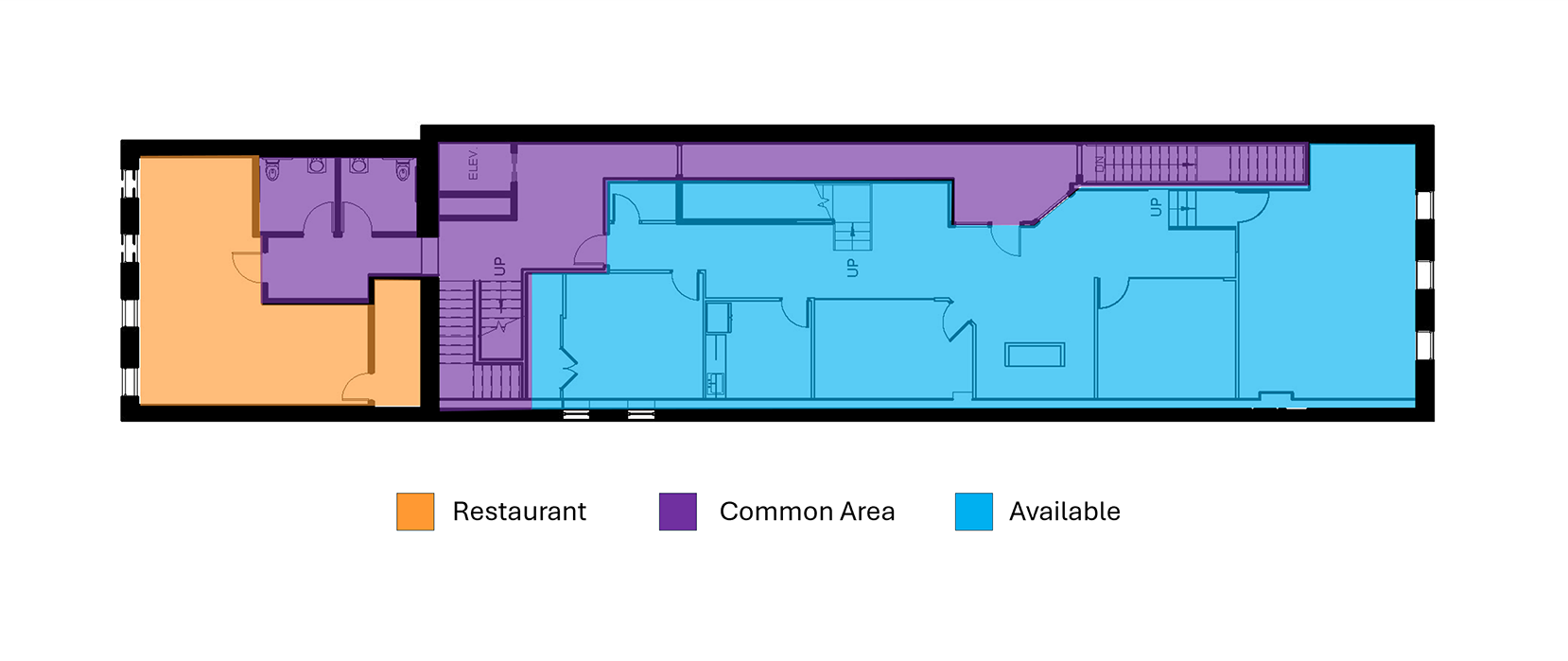 135 W Main St, Lexington, KY à vendre Plan d’étage– Image 1 sur 1