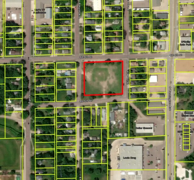 211 SE 4th St, Madison, SD à vendre - Plan cadastral – Image 2 sur 4
