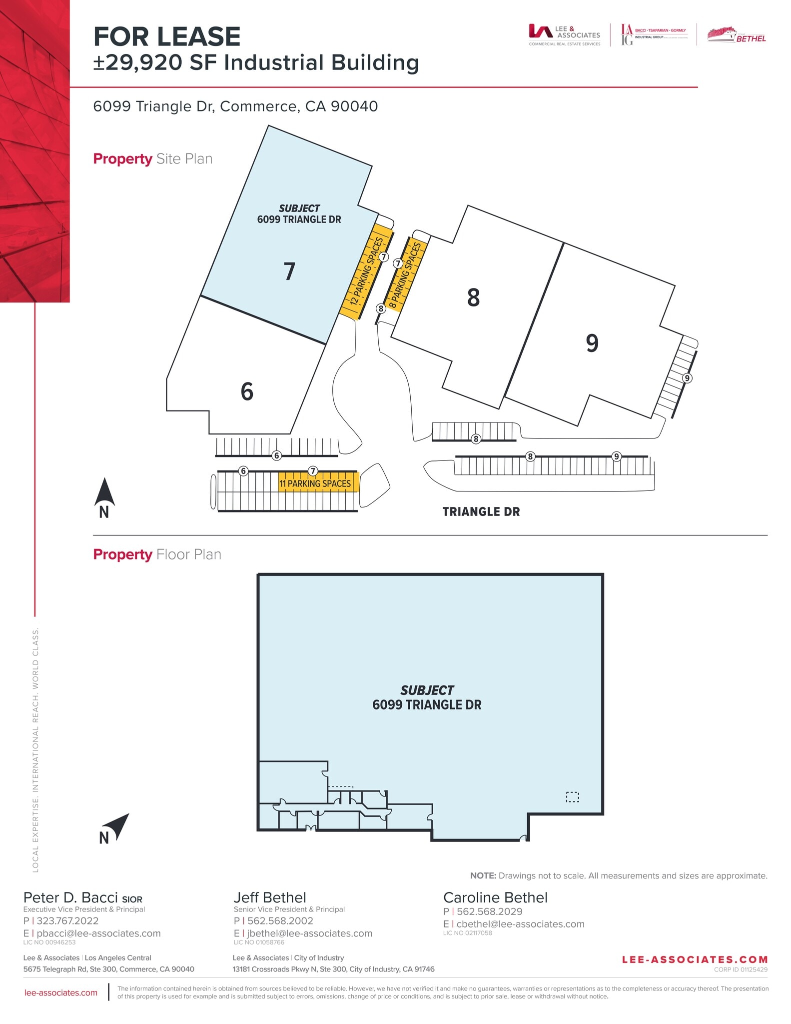 6099 S Triangle Dr, Commerce, CA à louer Plan de site– Image 1 sur 2