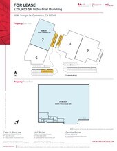 6099 S Triangle Dr, Commerce, CA à louer Plan de site– Image 1 sur 2