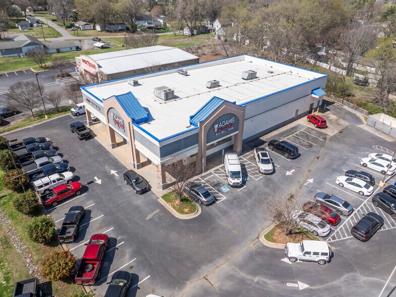 520 E Trade St, Dallas, NC à vendre - Aérien – Image 3 sur 14