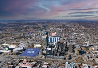 114 Park Ave, Oklahoma City, OK - Vue aérienne  vue de carte