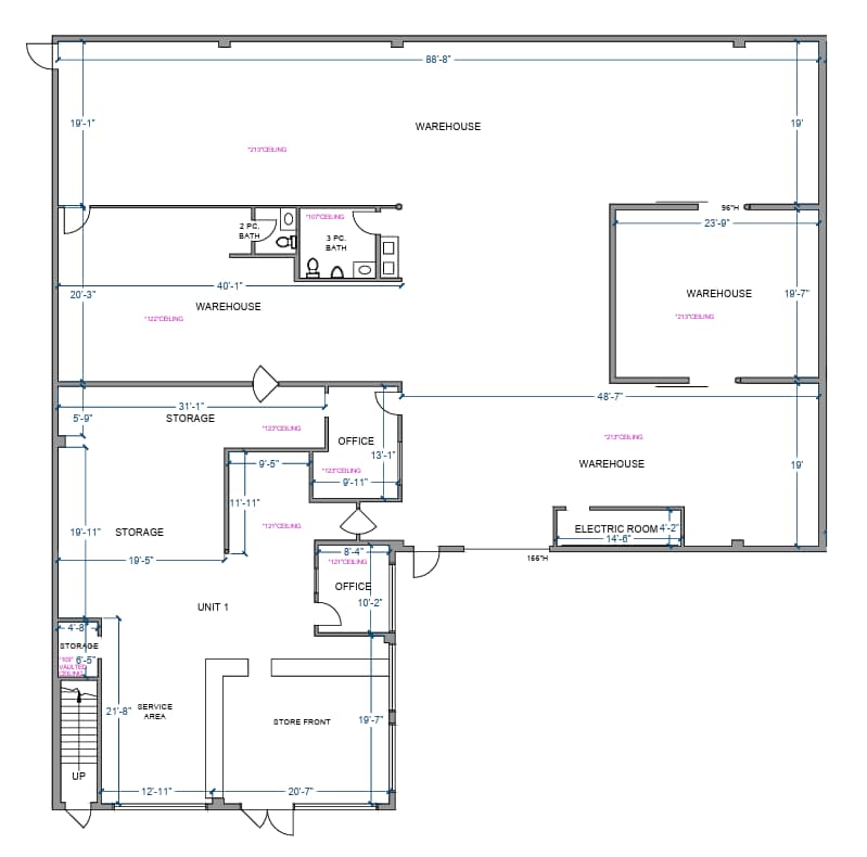 1718 Kidson Rd, Nanaimo, BC à louer Plan d’étage– Image 1 sur 1