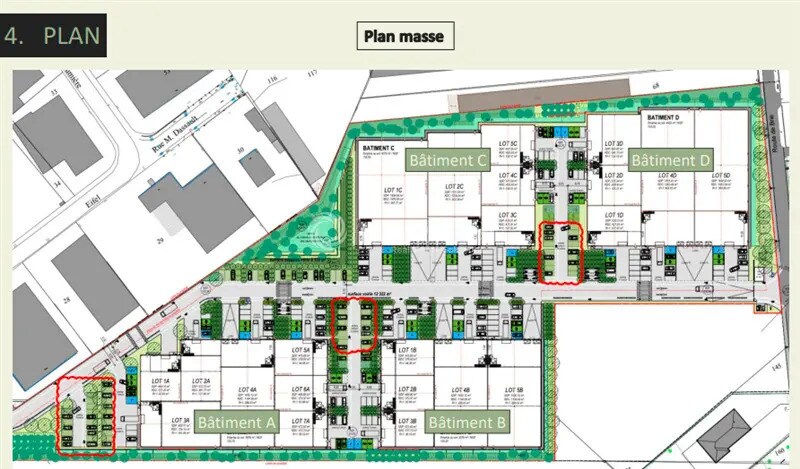 Local d’activités dans La Queue-en-Brie à louer - Plan de site – Image 2 sur 9