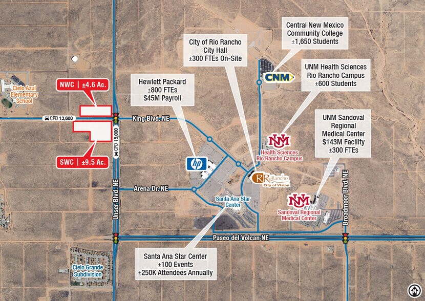 King Blvd, Rio Rancho, NM à vendre - Photo de l’immeuble – Image 1 sur 5