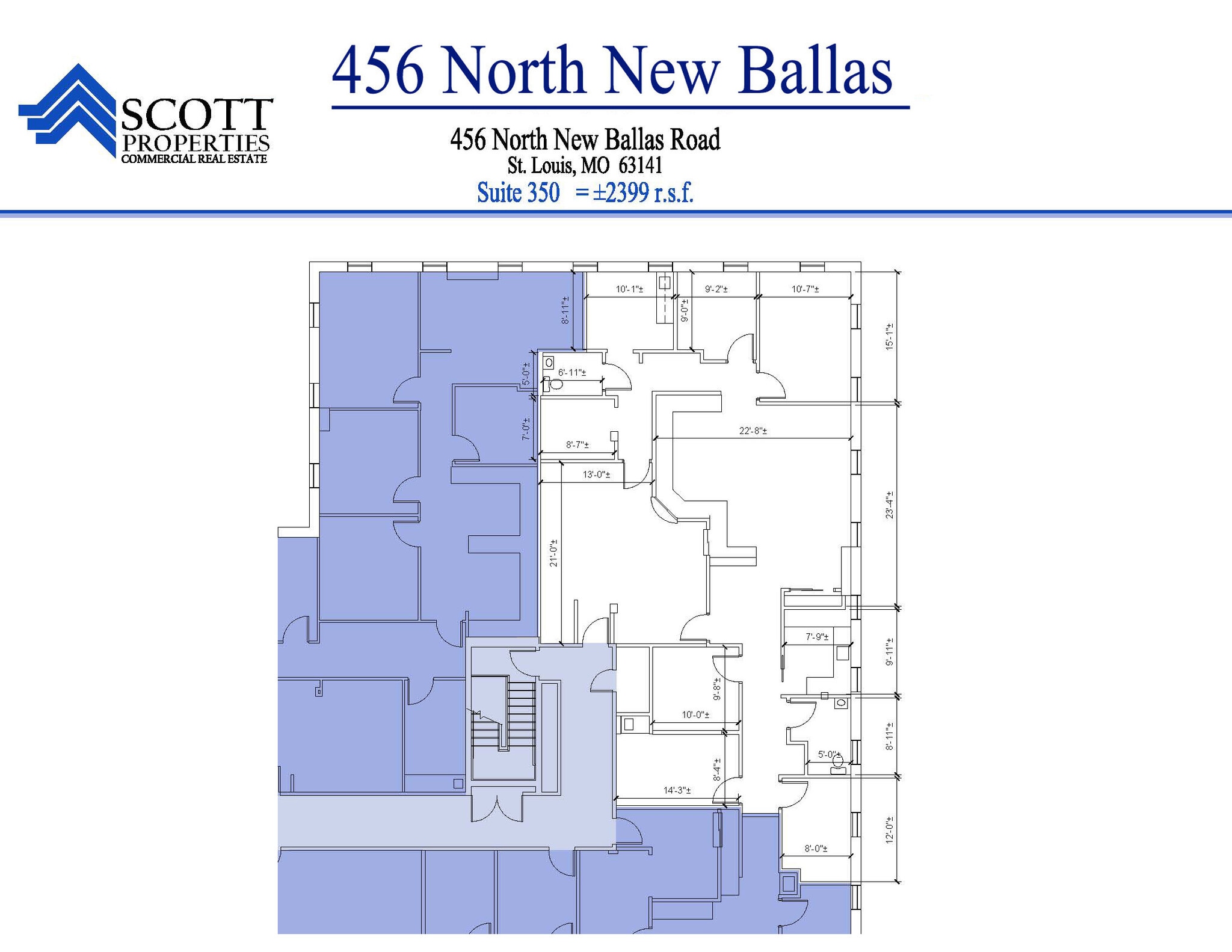 456 N New Ballas Rd, Creve Coeur, MO à louer Photo intérieure– Image 1 sur 1