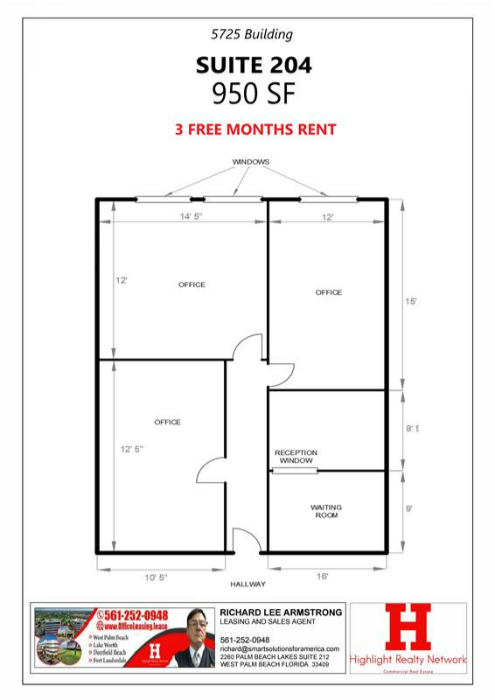 5725 Corporate Way, West Palm Beach, FL à louer Photo de l’immeuble– Image 1 sur 7