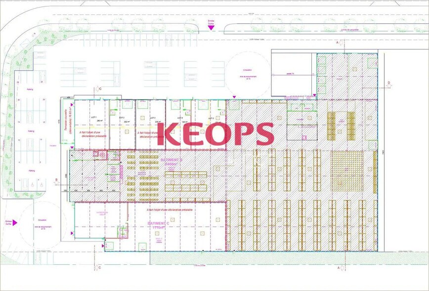 Local d’activités dans Plaisance-du-Touch à louer - Plan d’étage – Image 3 sur 9