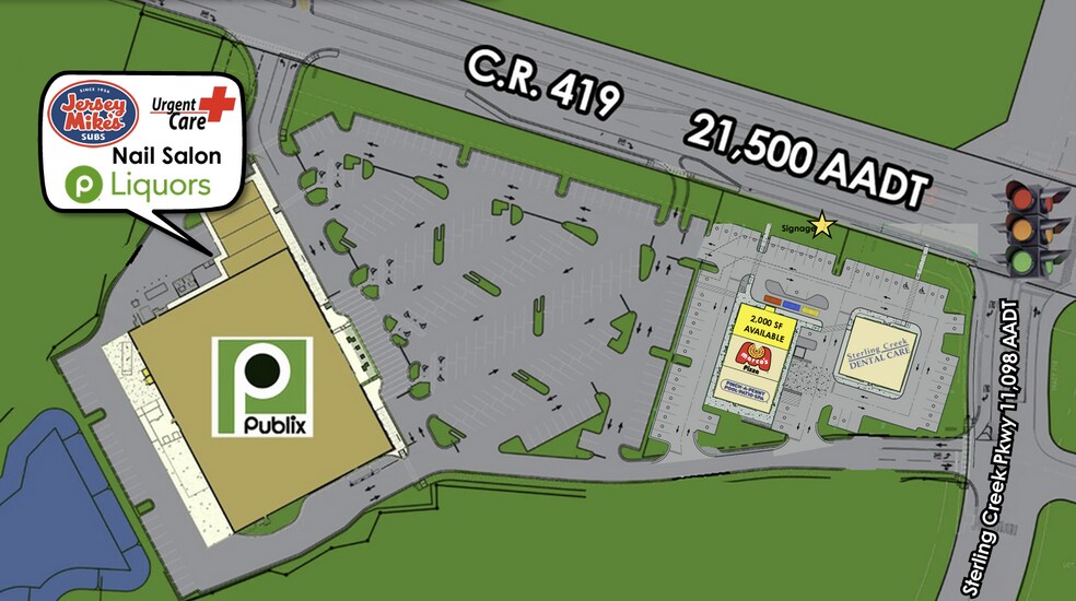 329 W County Road 419, Chuluota, FL à louer - Photo de l’immeuble – Image 2 sur 11