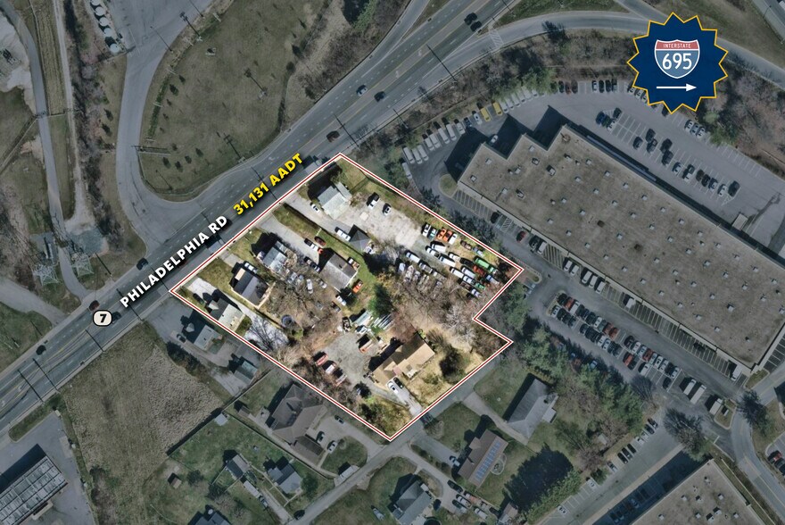 8621 - 8629 Philadelphia Rd, Rosedale, MD à louer - Photo de l’immeuble – Image 3 sur 6