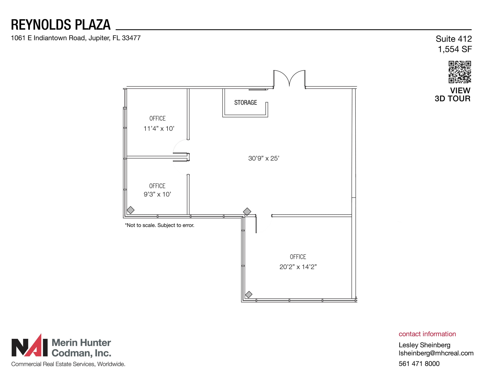 1061 E Indiantown Rd, Jupiter, FL à louer Plan d’étage– Image 1 sur 16