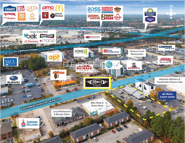 482 N Mcpherson Church Rd, Fayetteville, NC à vendre - Photo de l’immeuble – Image 3 sur 4