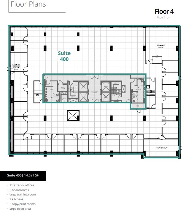 840 7th Ave SW, Calgary, AB à louer Plan d’étage– Image 1 sur 1