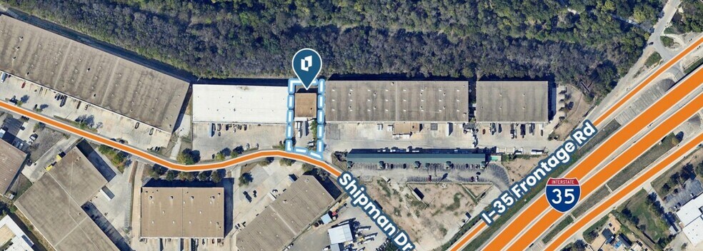 1750 Shipman Dr, San Antonio, TX à louer - Aérien – Image 3 sur 3