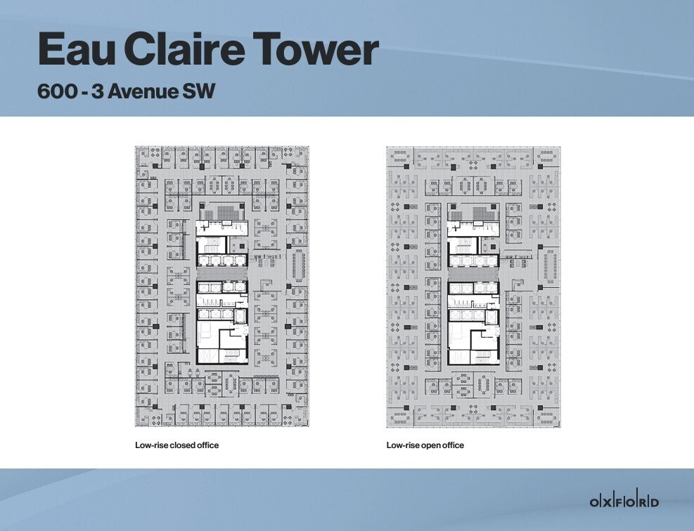 600 3rd Ave SW, Calgary, AB à louer Plan d’étage– Image 1 sur 1