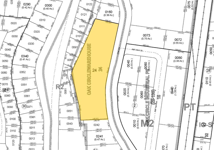 4201 Oak Cir, Boca Raton, FL à vendre - Plan cadastral – Image 3 sur 5