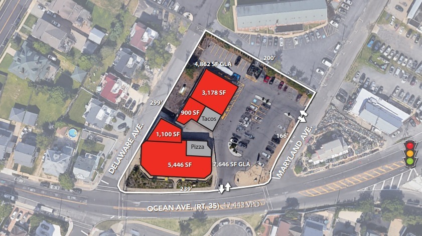 1901 Ocean Ave, Point Pleasant Beach, NJ à louer - Plan de site – Image 2 sur 2