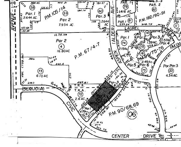 8300 Utica Ave, Rancho Cucamonga, CA à louer - Plan cadastral – Image 2 sur 6