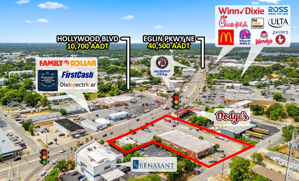 11 Eglin Pky SE, Fort Walton Beach, FL à louer - Photo de l’immeuble – Image 2 sur 4