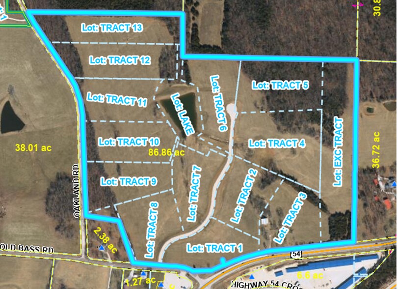 5926 US Highway 54 W, Henley, MO à vendre - Plan de site – Image 2 sur 2
