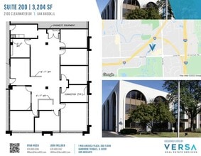 2100 Clearwater Dr, Oak Brook, IL à louer Plan d’étage– Image 1 sur 1
