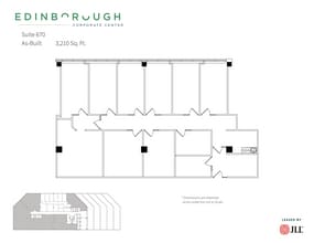 3300 Edinborough Way, Edina, MN à louer Plan d’étage– Image 1 sur 1