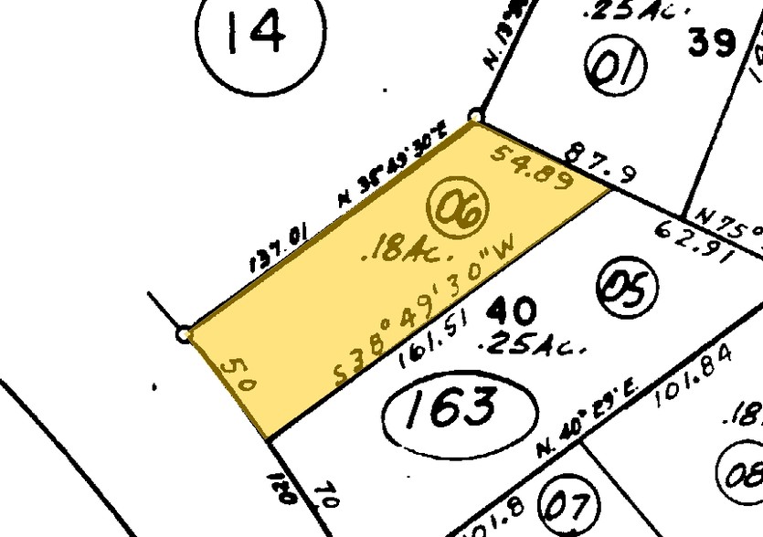 51 Moraga Way, Orinda, CA à louer - Plan cadastral – Image 2 sur 12