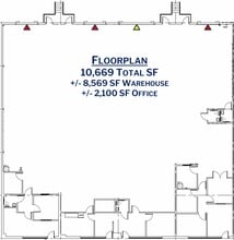 4629 36th St, Orlando, FL à louer Plan d’étage– Image 1 sur 7