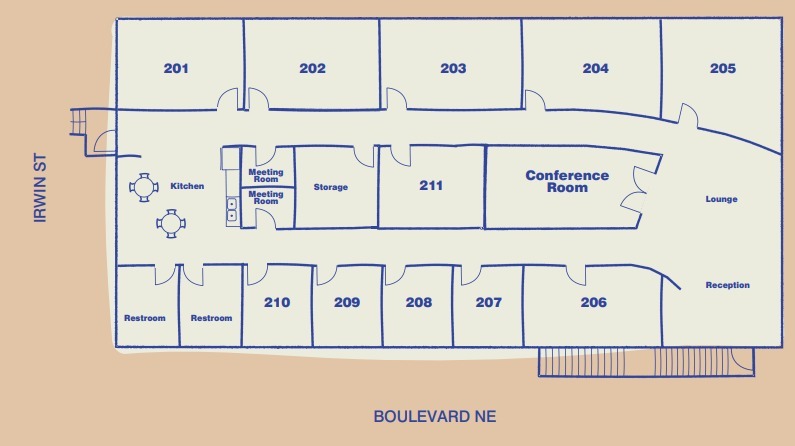 454 Irwin St NE, Atlanta, GA à louer Plan d’étage– Image 1 sur 1