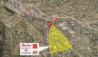 7171 E Cave Creek Rd, Carefree, AZ - Vue aérienne  vue de carte