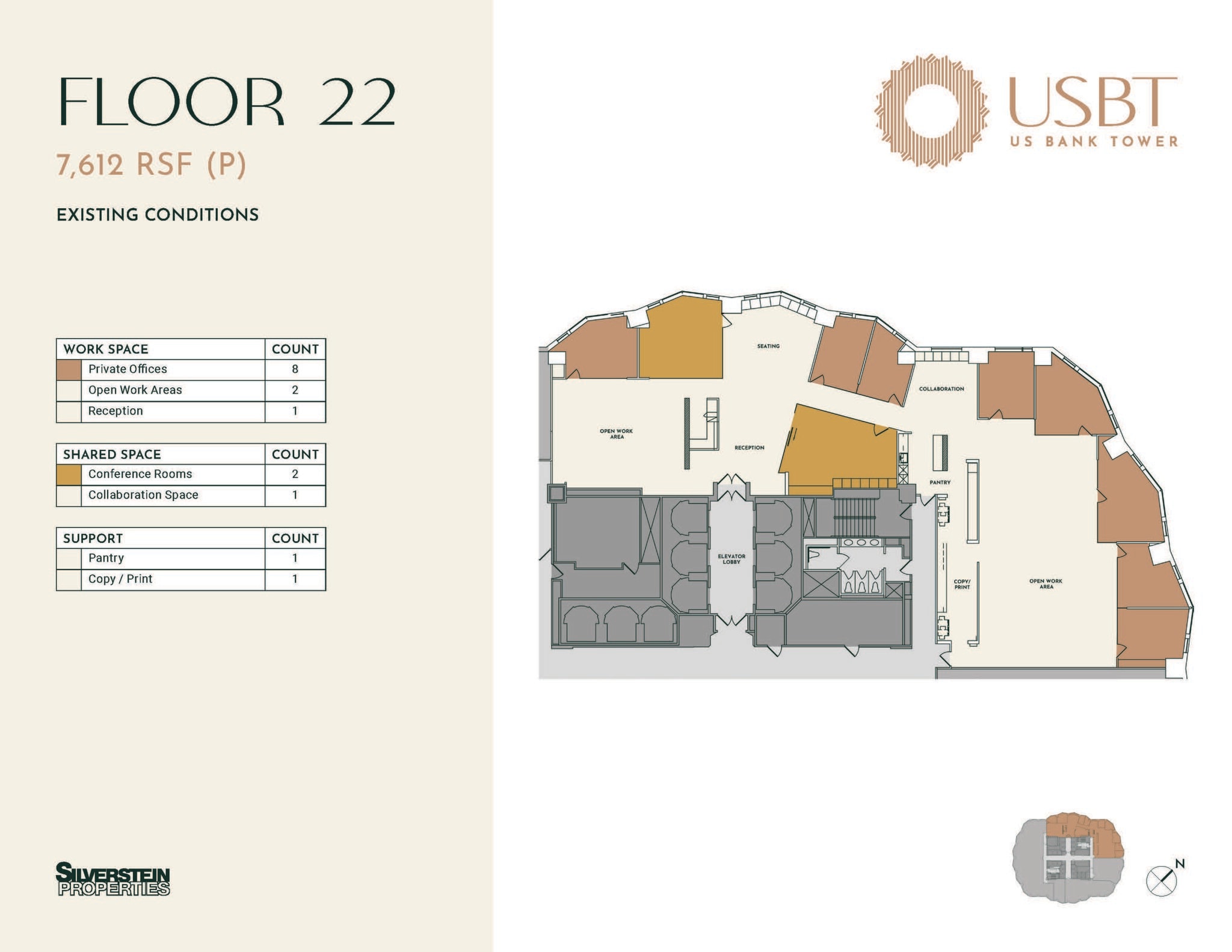 633 W 5th St, Los Angeles, CA à louer Plan d’étage– Image 1 sur 1
