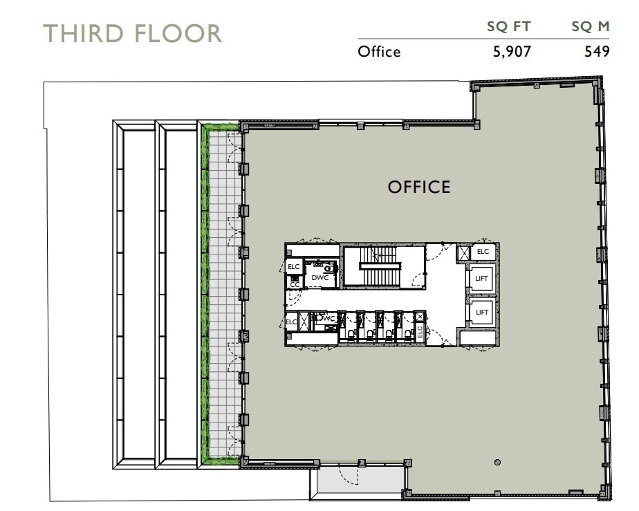 247 The Broadway, Londres à louer Plan d’étage– Image 1 sur 8