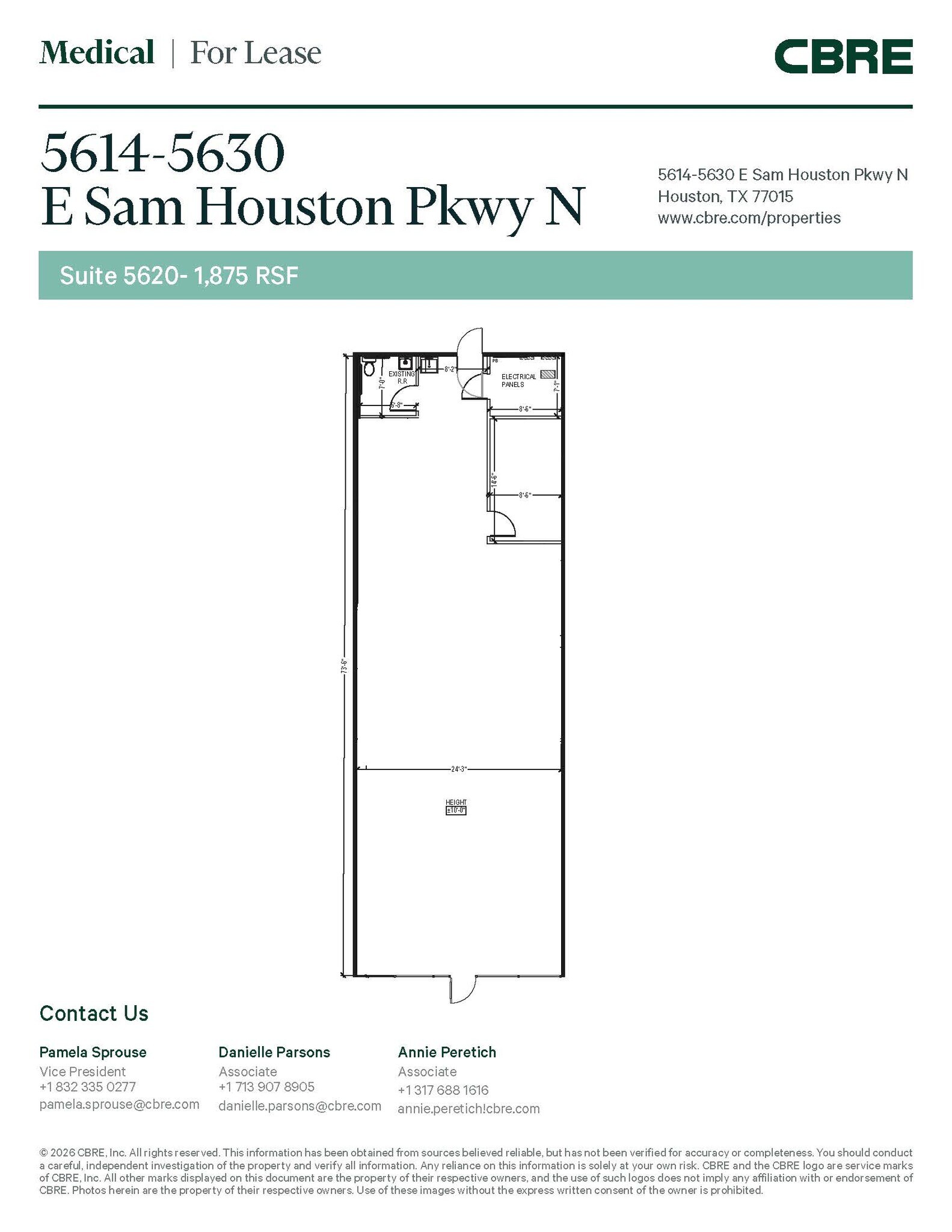 5614-5650 E Sam Houston Pky N, Houston, TX à louer Photo intérieure– Image 1 sur 1