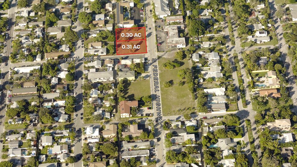 921-929 S Federal Hwy, Lake Worth, FL à vendre - Aérien – Image 3 sur 3