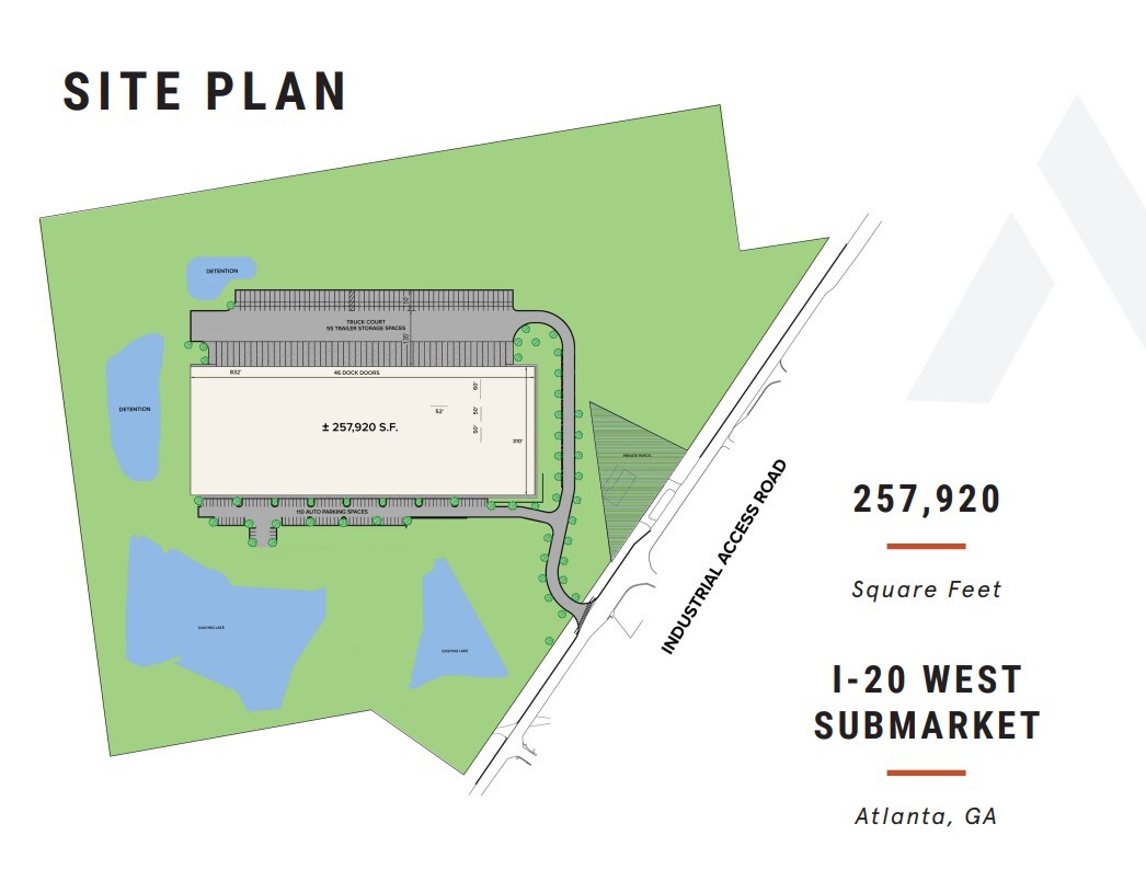 1 Industrial Access Rd, Douglasville, GA à louer Plan d’étage– Image 1 sur 1