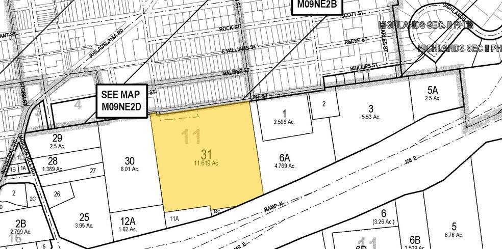 200-260 Line St, Easton, PA à louer - Plan cadastral – Image 2 sur 15