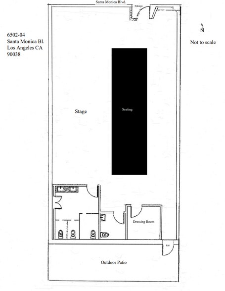 6502-6504 Santa Monica Blvd, Los Angeles, CA à louer - Plan d’étage – Image 2 sur 22