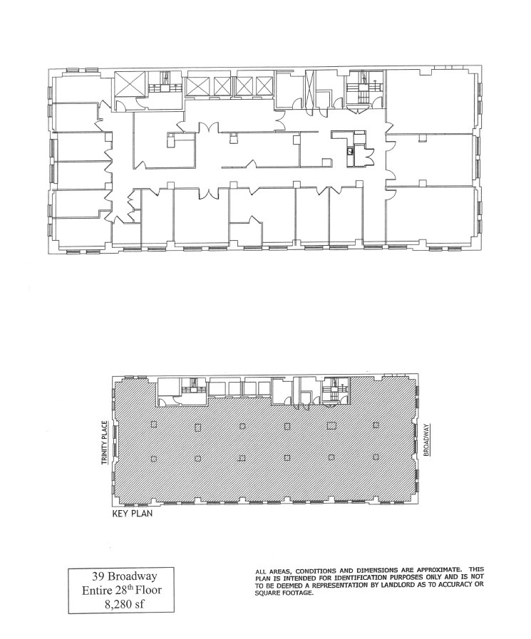 39 Broadway, New York, NY à louer Plan d’étage– Image 1 sur 1