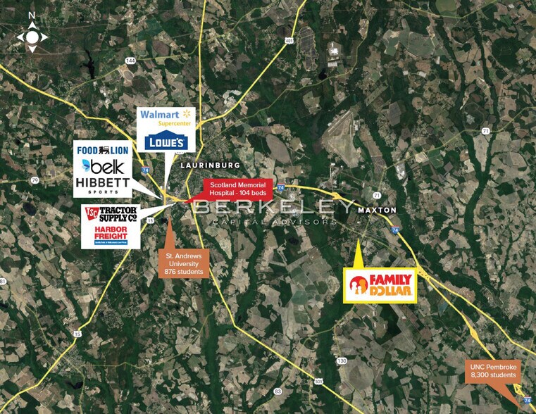 108 S Patterson St, Maxton, NC à vendre - Photo de l’immeuble – Image 2 sur 4