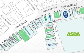 18-80 Main St, Coatbridge à louer Plan de site– Image 1 sur 1