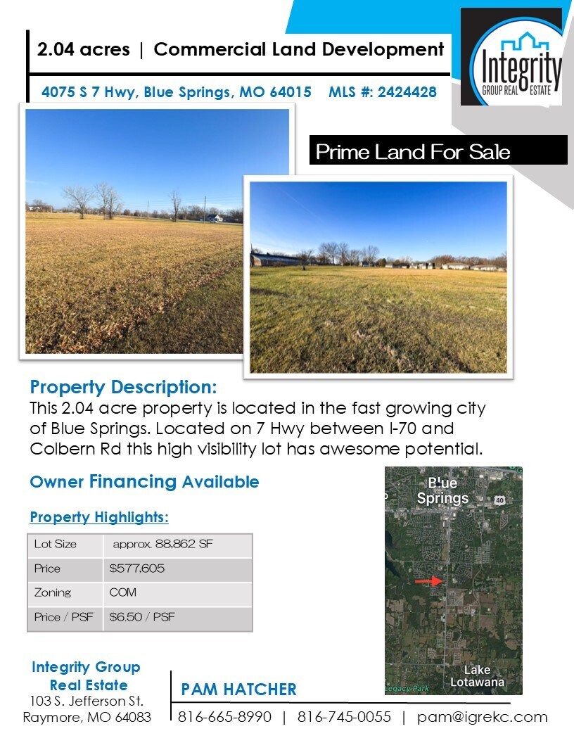 4075 SW 7 Hwy, Blue Springs, MO à vendre Photo de l’immeuble– Image 1 sur 4