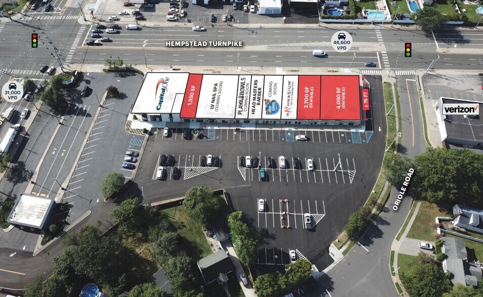 3695-3715 Hempstead Tpke, Levittown, NY à louer - Photo de l’immeuble – Image 3 sur 3