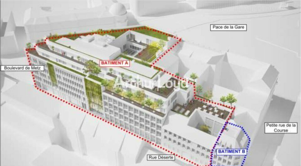 Bureau dans Strasbourg à louer - Plan de site – Image 3 sur 6
