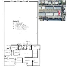 1701 Summit Ave, Plano, TX à louer Plan d’étage– Image 1 sur 2