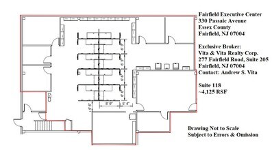 330 Passaic Ave, Fairfield, NJ à louer Plan de site– Image 2 sur 7