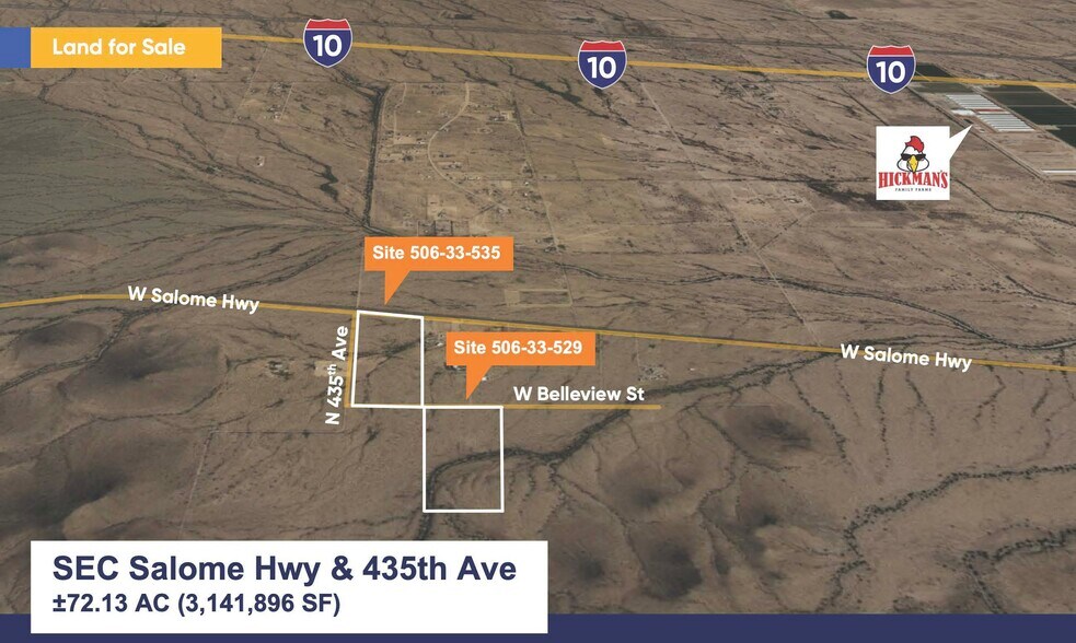 W Salome Hwy, Tonopah, AZ à vendre - Photo principale – Image 1 sur 2