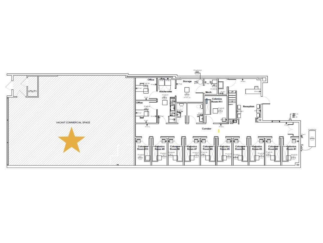 154-56 W Chelten Ave, Philadelphia, PA à louer Plan d’étage– Image 1 sur 1